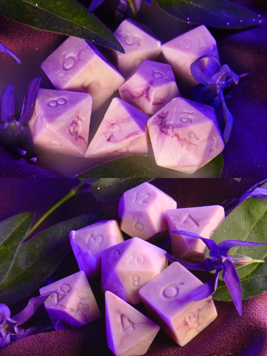 Purple, Pink and White chocolate