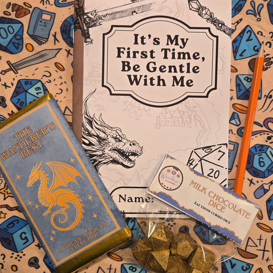 It's My First Time, Be Gentle With Me Gift Set (A5)