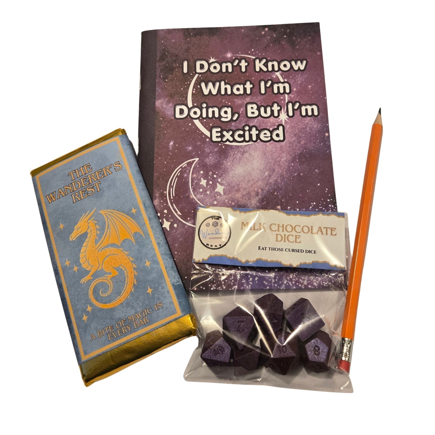 I Don't Know What I'm Doing, But I'm Excited Gift Set (A5)