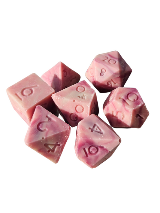 Purple, Pink and White chocolate
